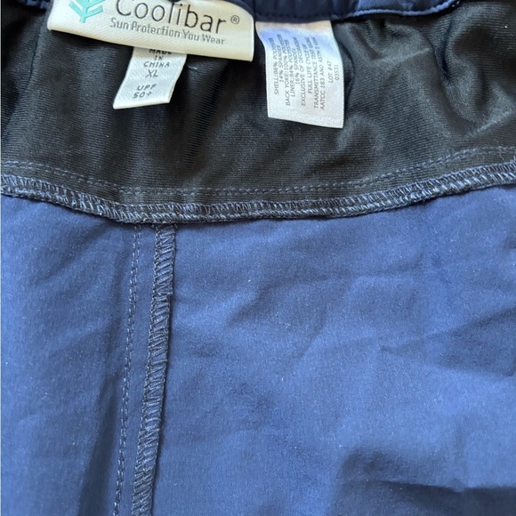 Coolibar Men's Calasa Tech Swim Trunks Size XL Navy UPF 50+ - Picture 13 of 14